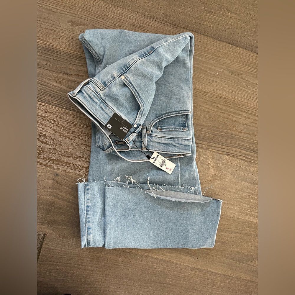EXPRESS 70’s Flare Mid Rise denim - Picture 6 of 7